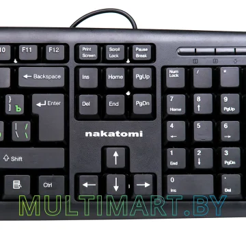 Клавиатура Nakatomi KN-02U Black картинка 5
